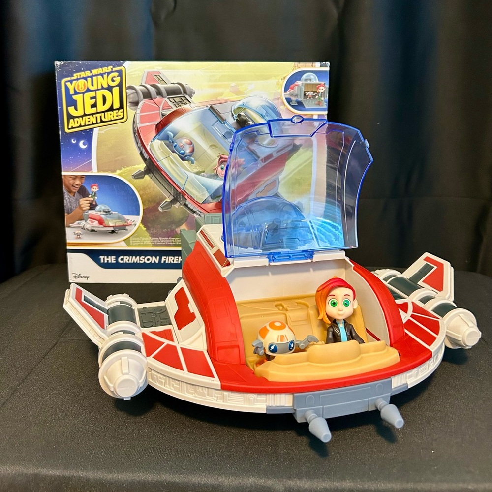 Disney Red and Blue Jedi Adventure Playset